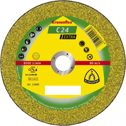 Klingspor 125x3mm stone cutting discs 188464 each