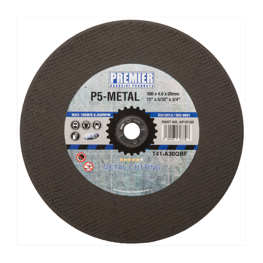 Premier Diamond Products AP10150 Metal Cutting Disc 300mm x 4mm Each