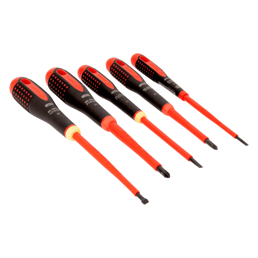Bahco Insulated Screwdriver Set Electricians Ergo VDE Screwdriver Set