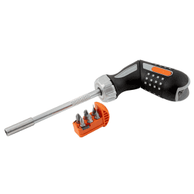 Ratcheting Screwdriver Bit Set 1/4" Ratcheting Screwdriver With Pistol Handle 808050P 