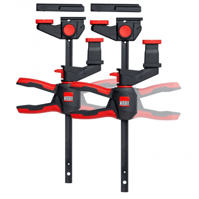 Bessey EZR360-15SET One Handed Table Clamp With Rotating Handle Set of 2