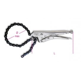 1064-Self Locking Pliers With Chain