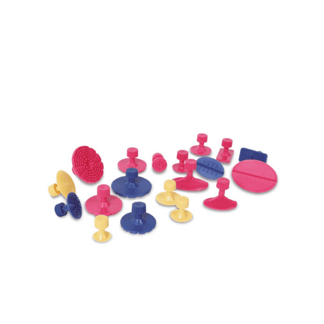 Beta Tools 1366KF Kit Of 19 Plastic Glue Tabs For 1366A