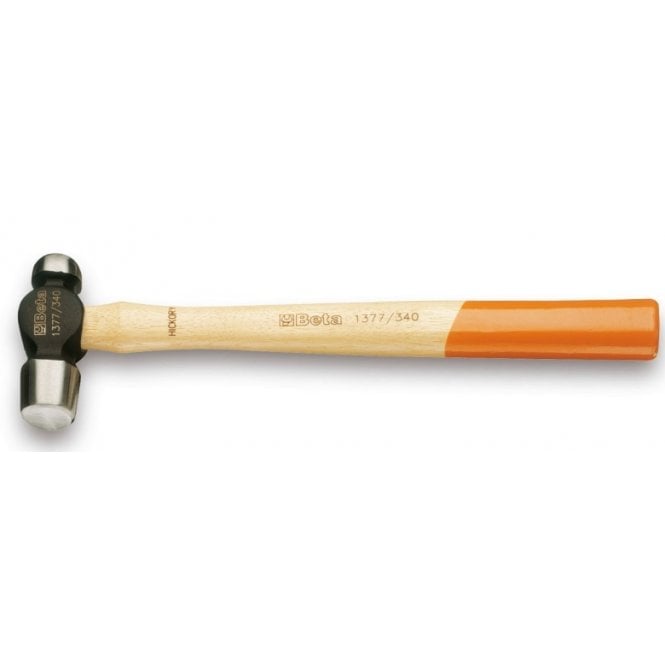 Beta Tools 1377 340 Ball Pein Hammer Wooden Shaft 340g