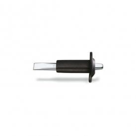 35PM250 Flat Chisel, Ribbed Type With Hand Guard