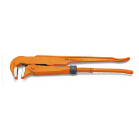 376 Swedish Pattern Pipe Wrench 320mm Long 90° Flat Jaws