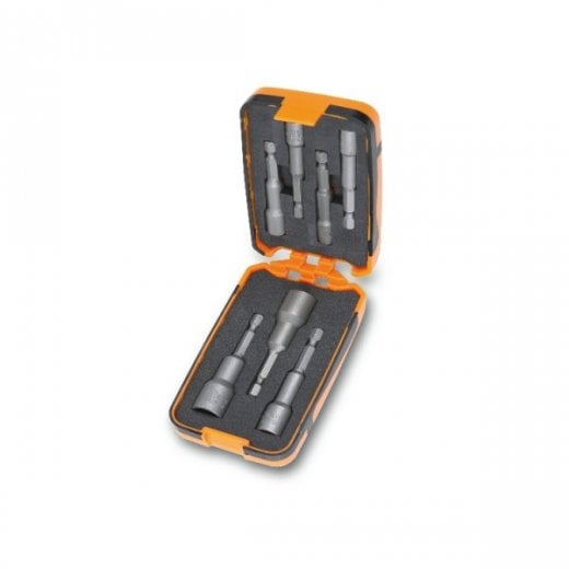 Beta Tools 862F/A7 7 Piece Magnetic Bits, Hexagon Sockets in Plastic Case