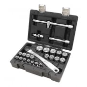 923E/C25 25 Sockets & 1/2" Drive Reversible Ratchet.