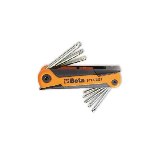 Beta Tools 97TX/BG8 8 Piece Torx Key Wrench Set
