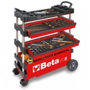 C27S Red Folding Tool Trolley Parts Trolley 027000203 (No Tools)