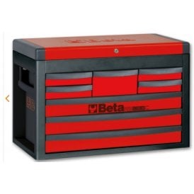 RSC23C-R 8 Drawer Portable Tool Chest Red Ball Bearing Slides