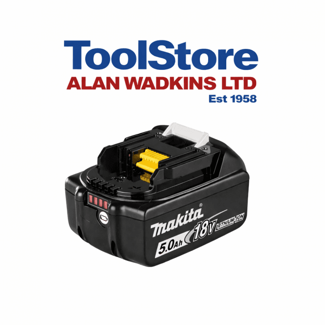 Makita BL1850 18v 5.0ah Li-on Battery 197280-8 Genuine  1 Year Warranty