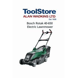 Advanced Rotak 40-650 Electric Lawnmower 40cm Cutting Width, 1700W, 240V