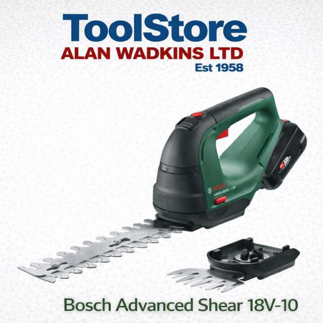 Bosch Garden Advanced Shear 18V Cordless Shrub & Grass Shear Set 0600857070