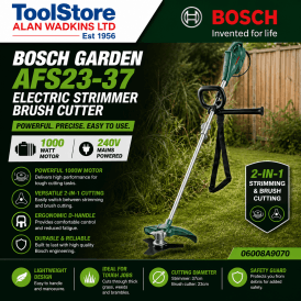 AFS23-37 Electric Strimmer Brushcutter 1000 Watt Motor 240v 06008A9070