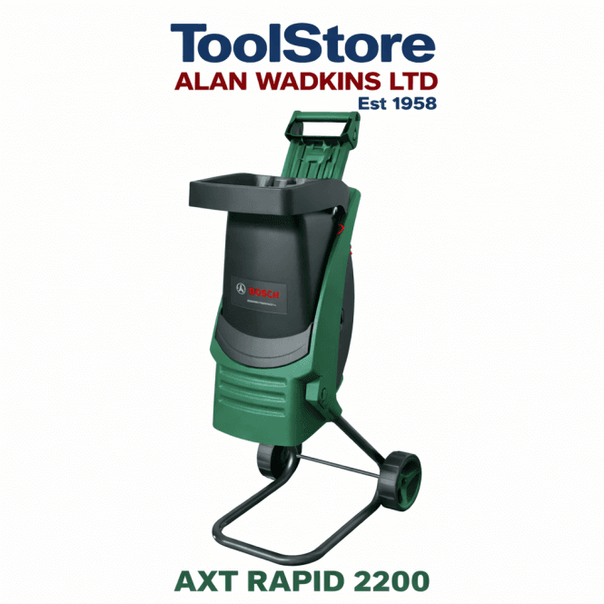 Bosch Garden AXT2200 Garden Shredder Rapid Shredder 240v 2200 Watt