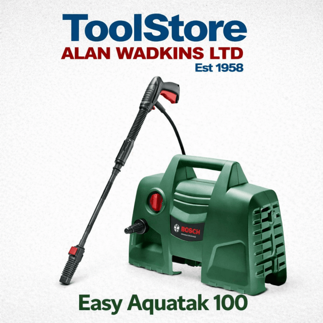 Bosch Garden Easy Aquatak 100 Long Lance Pressure Washer 100bar 240v