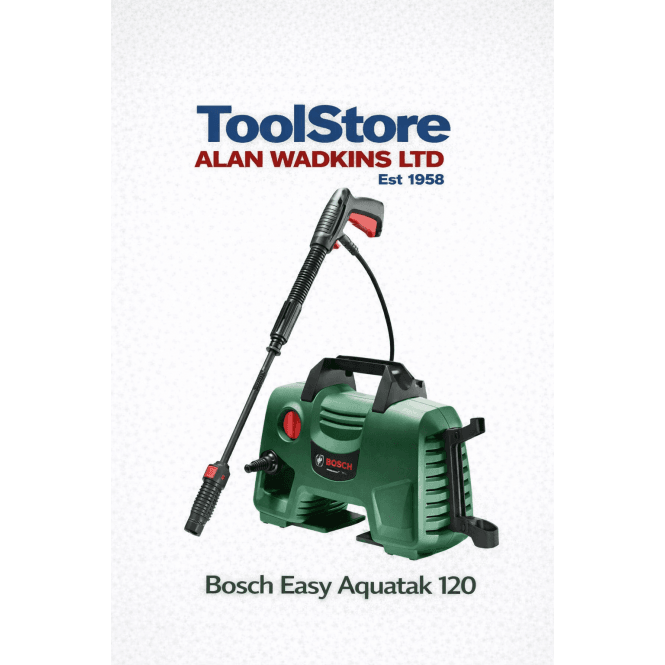 Bosch Garden Easy Aquatak 120 High Pressure Washer Cleaner Washer 240v