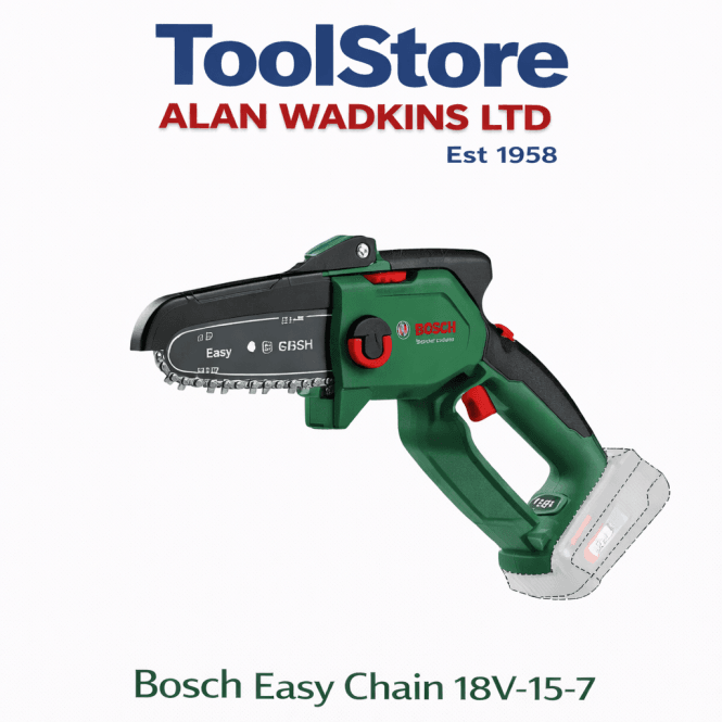 Bosch Garden Easy Chain 18V-15-7 18v Cordless Pruning Chainsaw Bare Tool