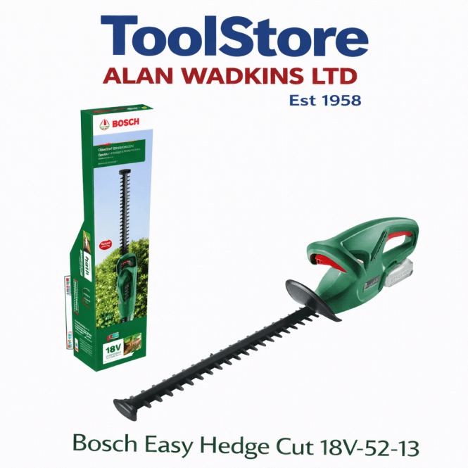 Bosch Garden Easy Hedgecut 18V-52-13 18v Cordless 52cm Hedgetrimmer Baretool 0600849M00