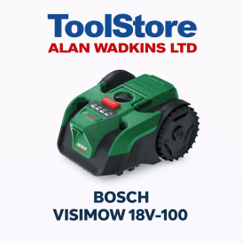 Robotic Lawnmower Visimow 18v-100 16cm Cut 18v Cordless 1 x 4.0ah Battery 06008E1070