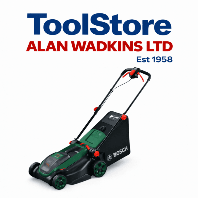 Bosch Garden ROTAK 18V2-38 18v Cordless Lawnmower 38cm Cut Body Only Machine