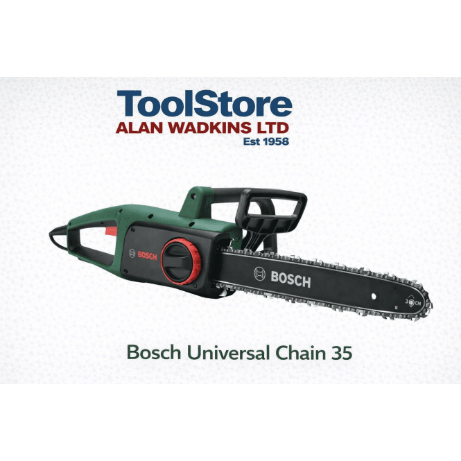 Bosch Garden Universal Chain 35 35cm Bar Electric Chainsaw 1800 Watt 240v 06008B8371