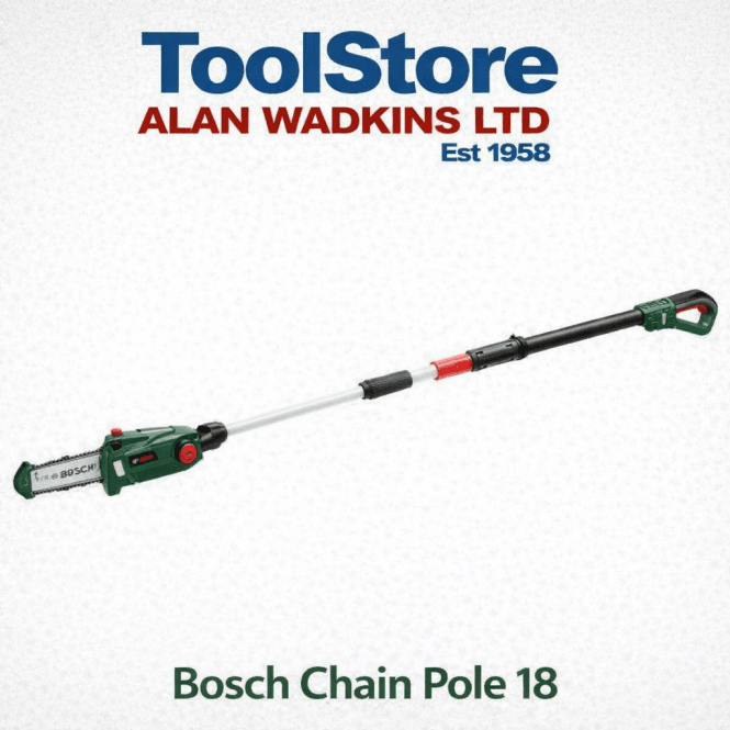 Bosch Garden Universal ChainPole 18 18v Cordless  1 x 18v 2.5ah Li-on Battery + Charger