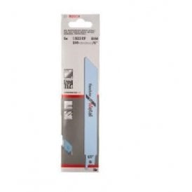S922EF 150mm Metal Reciprocating Saw Blades Pack 5 2608656015 