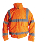 HV110R Orange Hi Vis Bomber Jacket XXL