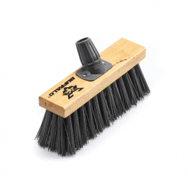 10.5'' Stiff PVC Scavenger Sweeping Brush Yard Broom 2395