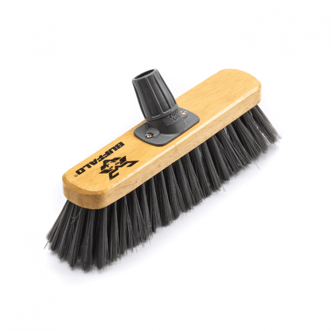Buffalo 2394 12'' 300mm Soft PVC Sweeper Broom Sweeping Yard Brush