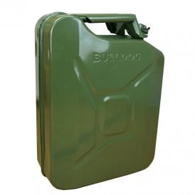 BJC20 20 Litre Jerry Can Green Metal Fuel Can