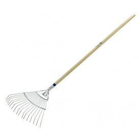 Stainless Steel Lawn Garden Rake Pedigree PGLF54