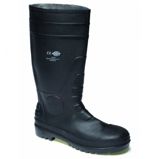 Dickies Safety Welly Black Safety Wellington