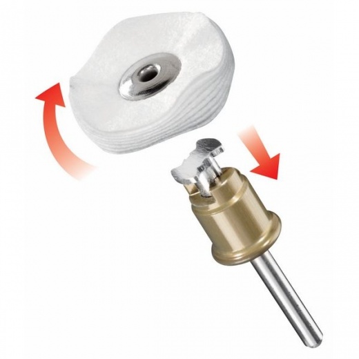Dremel 423S EZ SpeedClic Polishing Cloth Wheel