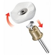 423S EZ SpeedClic Polishing Cloth Wheel