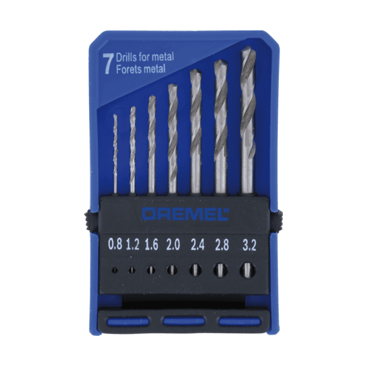 Dremel 628 7 Piece Precision Drill Bit Set