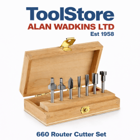 660 7 Piece Multipurpose Router Bit Set