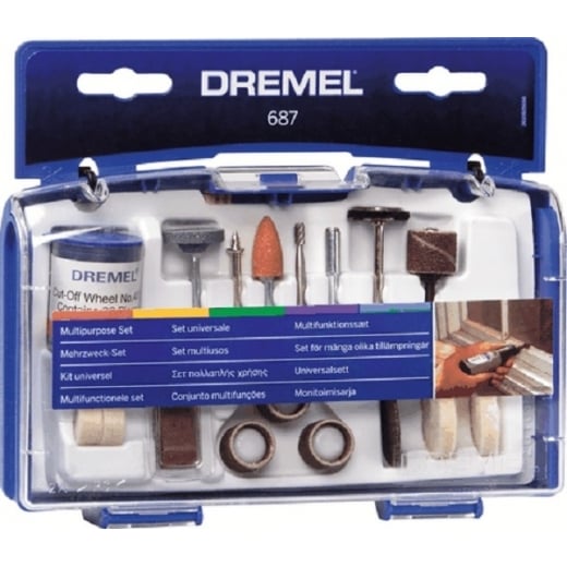 Dremel 687 52 Piece Multi Purpose Accessory Bit Set