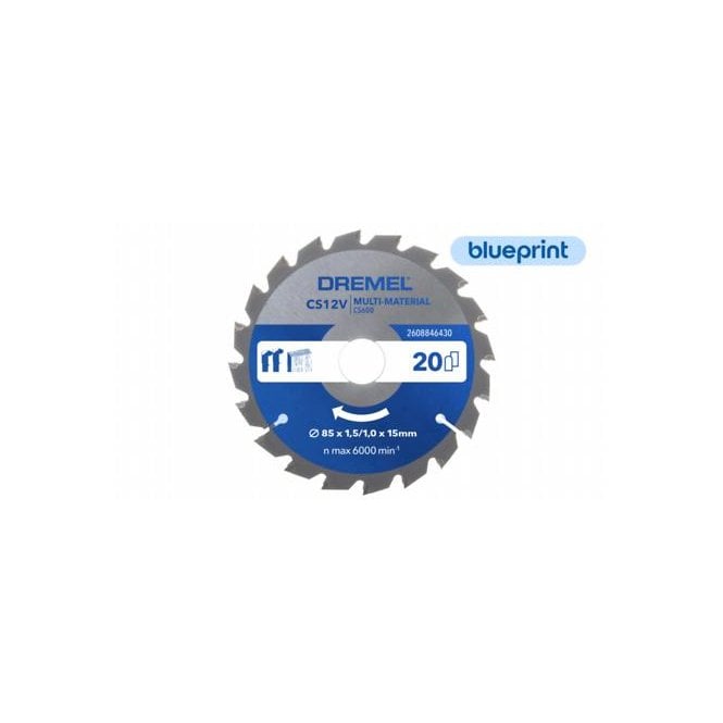 Dremel Blueprint 85mm x 15mm Multi Material Saw Blade