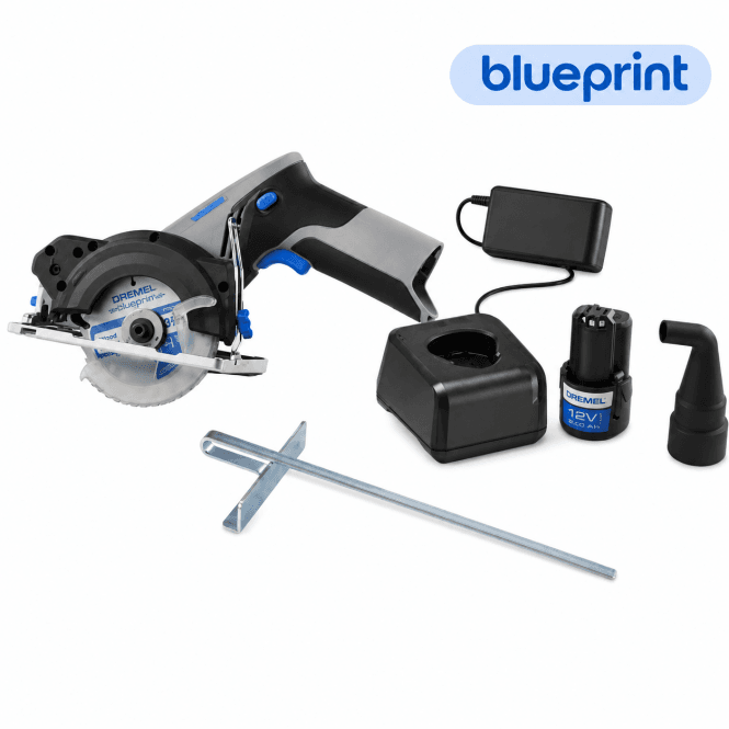 Dremel CS12V-SI 12v Cordless Blueprint Compact Saw 1 x 2.0ah Battery & Charger