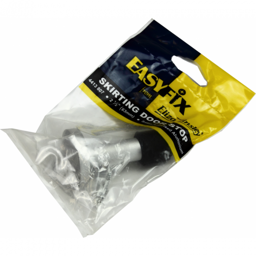 Eliza Tinsley Easyfix 63mm Skirting Board Tubular Door Stop 