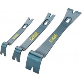 3 Piece Pry Bar Set 140mm, 190mm, 254mm