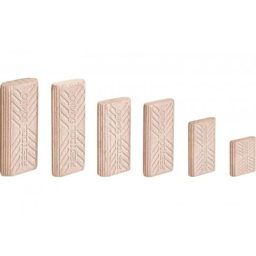 Festool 10 x 50mm Beech Domino Dowels 85 Pieces For DF500 494942