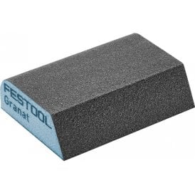 201084 Granat Hand Sanding Block 69 x 98 x 26 120 Co Pack 6