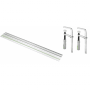 491498 Guide Rail x 1 & 1 x Pack Of Fastening Clamps