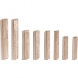 498212 8mm Dominos 8 x 80 Beech Domino Dowels 190 Pieces For DF700