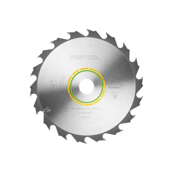 Festool 500646 230mm x 30 x 18 Tooth Wood Rip Cutting Circular Saw Blade