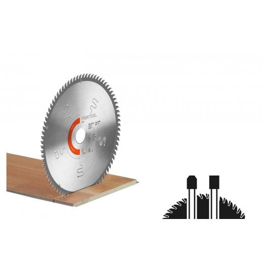 Festool 575977 254 X 30 X TF80 Teeth Saw Blade Laminate HPL HW For TKS80